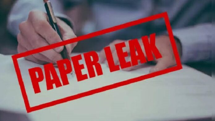 पेपर लीक मामले की जांच में तेजी