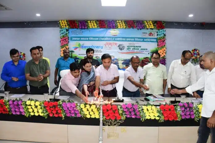 grand campaign स्वच्छता ही सेवा महा अभियान की शानदार शुरुआत