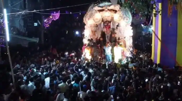 Bhagalpur Immersion procession भागलपुर में मां काली की पूजा