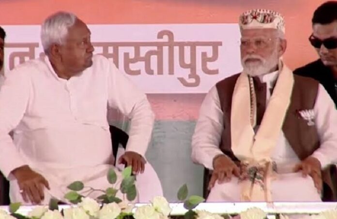 मोदी-नीतीश ने विपक्ष पर बोला हमला