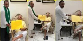 सीट बंटवारे से पहले लालू यादव ने थमाया सिंबल