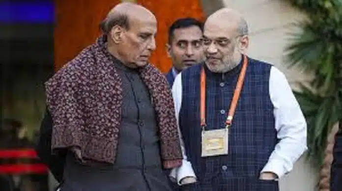 Rajnath Singh and Amit Shah बिहार चुनाव में आज बड़ा शक्ति प्रदर्शन