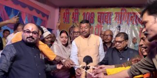 बाबा गणिनाथ धाम खरीक में श्रद्धालुओं का उमड़ा सैलाब