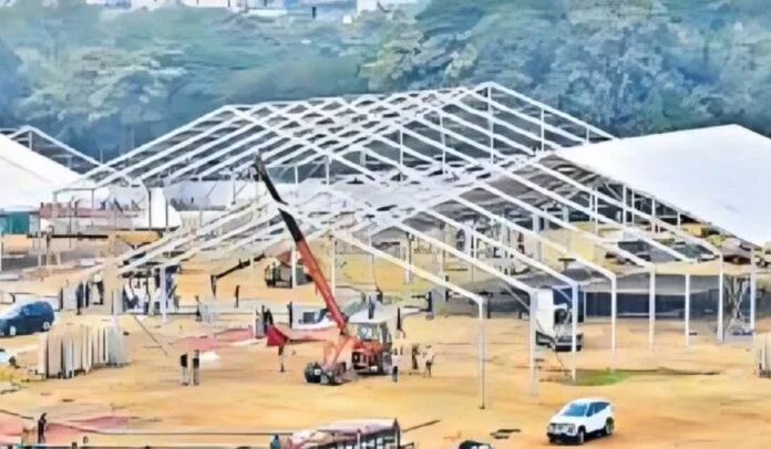 Bihar CM Shapath Grahan गांधी मैदान में शपथ ग्रहण की तैयारियां तेज