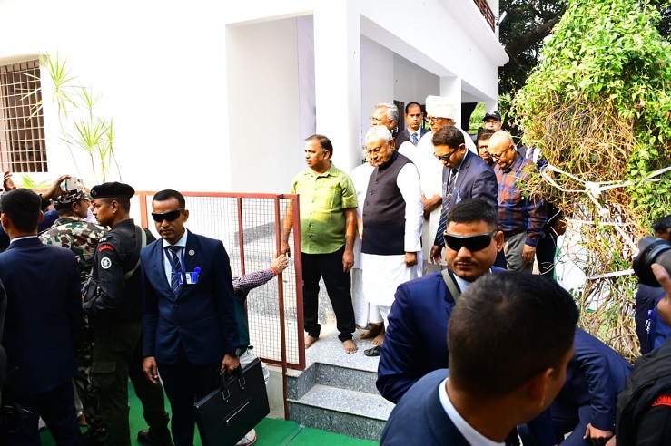 Bihar CM Visit : सीएम नीतीश का भावनात्मक दौरा — विधानसभा चुनाव के बाद पहली बार भागलपुर पहुंचे मुख्यमंत्री Bihar CM Visit 3