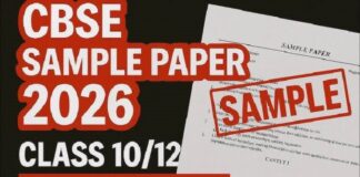 CBSE Sample Paper 2026