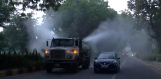 दिल्ली में AQI खराब श्रेणी में दर्ज