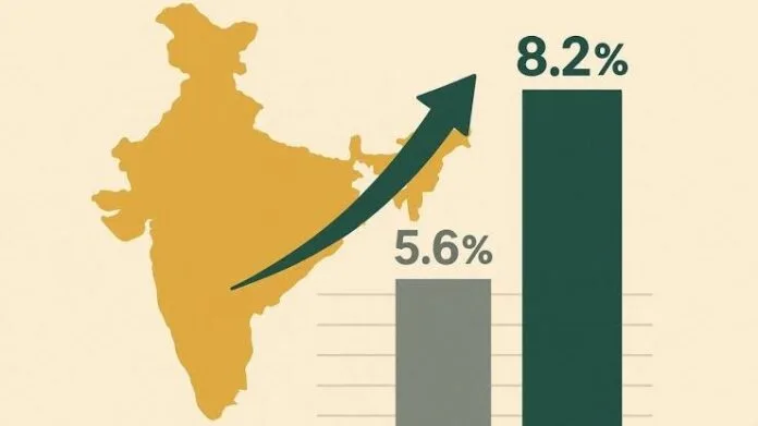 GDP Growth भारतीय अर्थव्यवस्था ने पकड़ी रफ्तार
