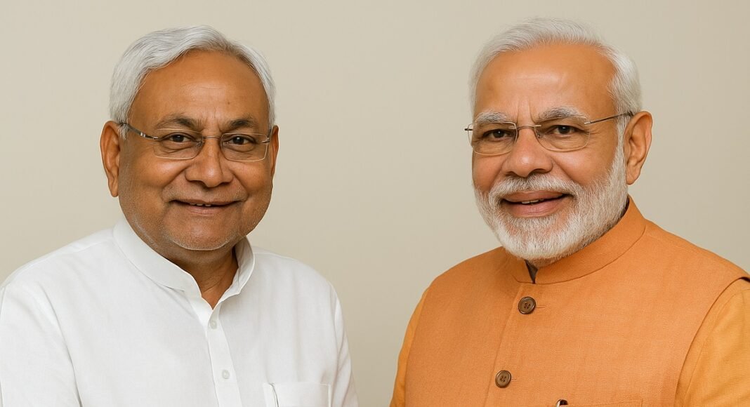 नीतीश कुमार और नरेंद्र मोदी