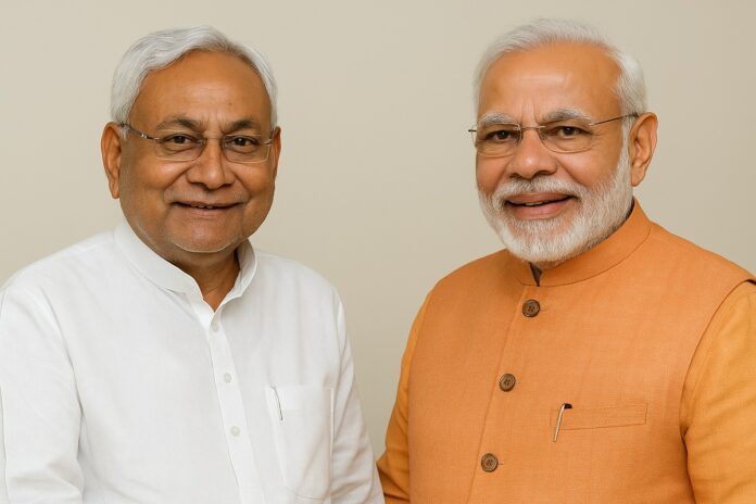 नीतीश कुमार और नरेंद्र मोदी