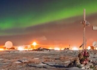 अमेरिका के इस श्डहर में डूबा सूरज