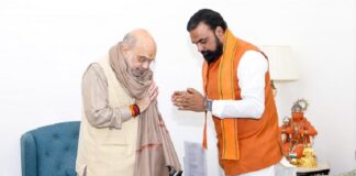 अमित शाह से सम्राट चौधरी ने की मुलाकात