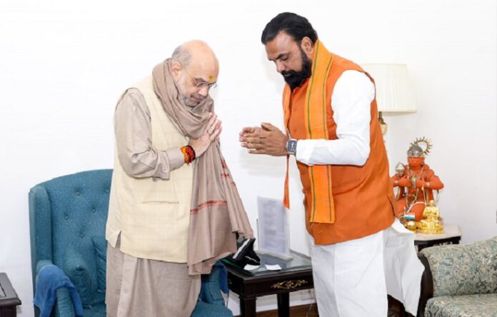 अमित शाह से सम्राट चौधरी ने की मुलाकात