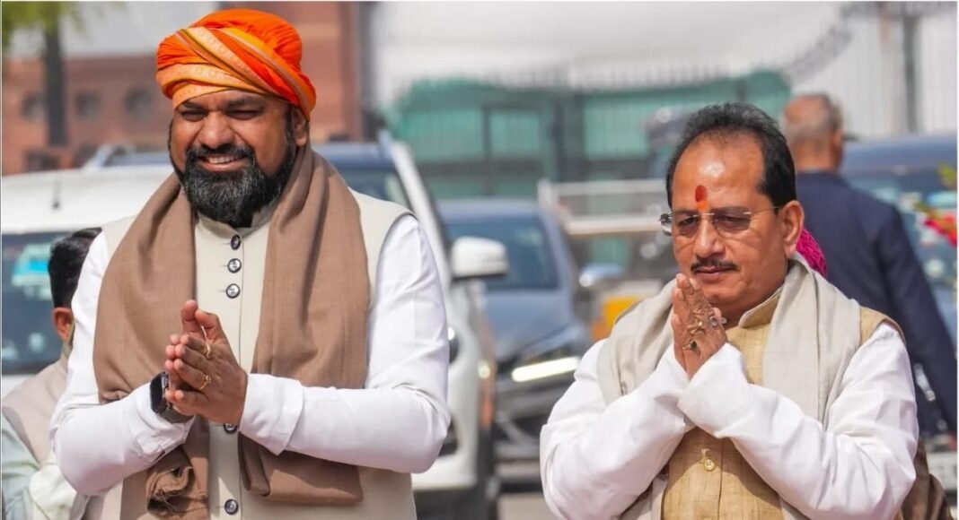 Samrat Choudhary and Vijay Sinha