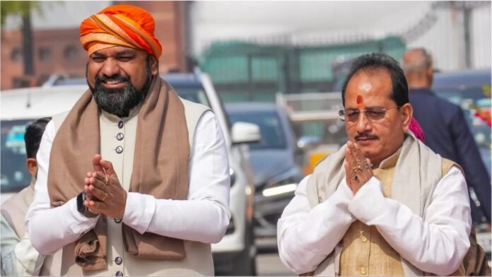 Samrat Choudhary and Vijay Sinha