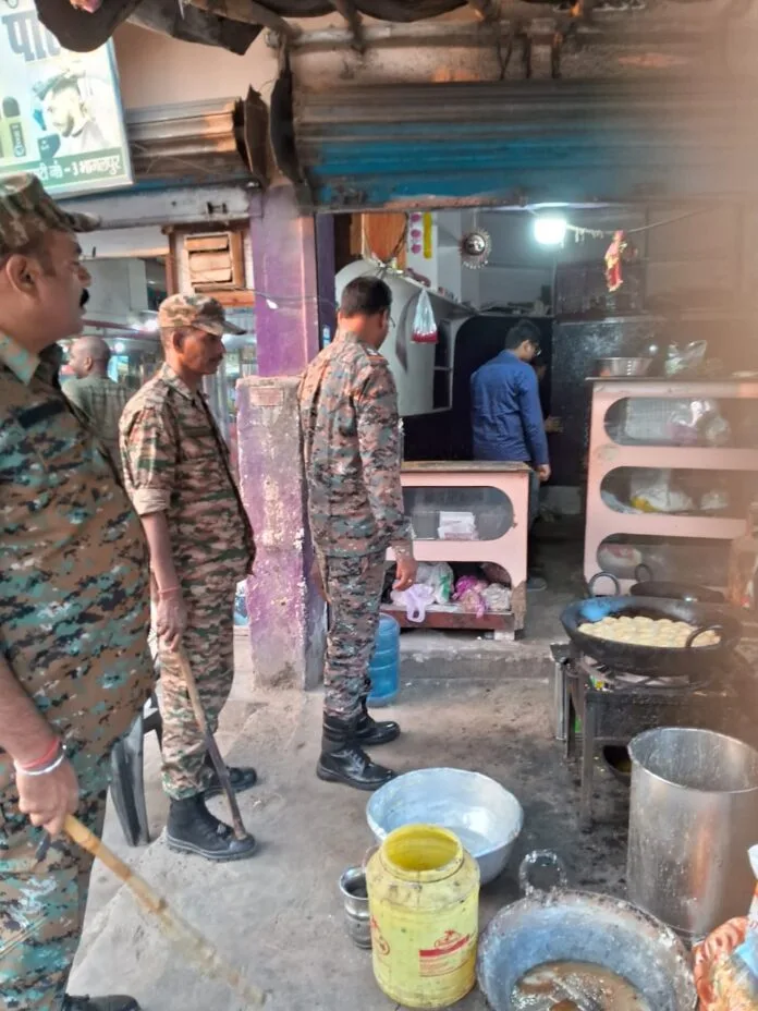 bhagalpur News-01 मनाली से भीखनपुर तक अतिक्रमण हटाया