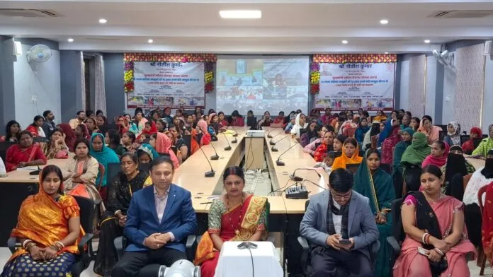 bihar news भागलपुर की हजारों महिलाओं के खाते में पहुंची सहायता राशि