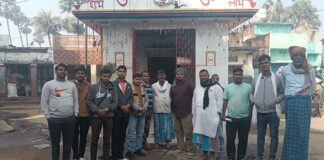 शिव मंदिर में चोरी