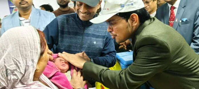 Bhagalpur DDC-1 डीडीसी ने बच्चों को पिलाई खुराक