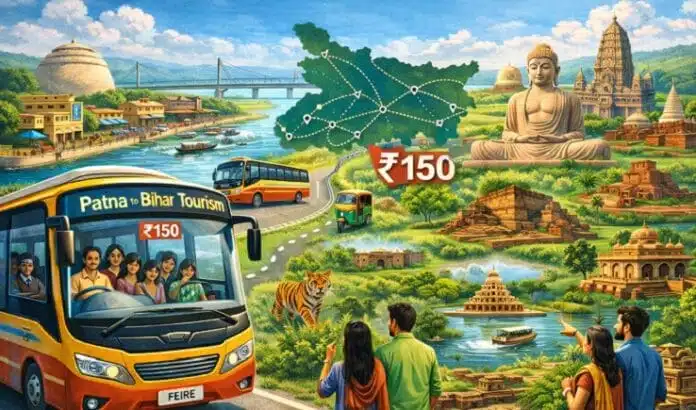 बिहार के 40 प्रमुख पर्यटन स्थलों तक