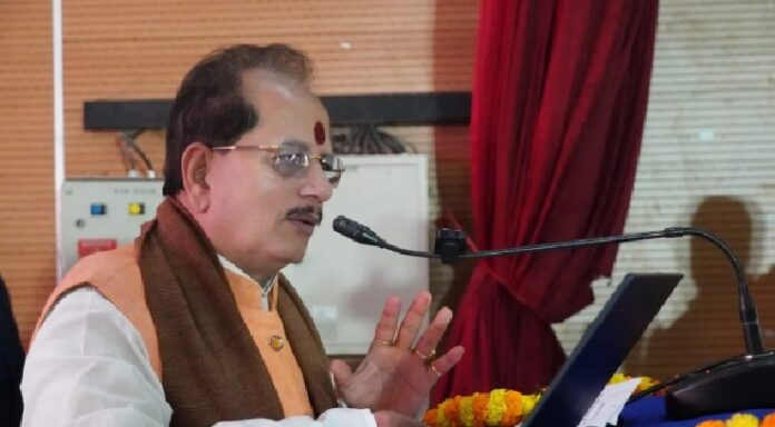 Deputy Chief Minister Vijay Sinha