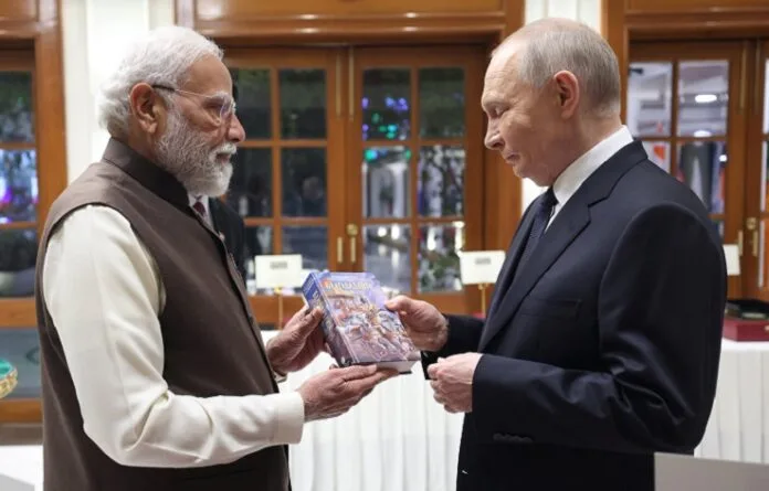 Putin India Visit मोदी ने पुतिन को दिया अनोखा उपहार