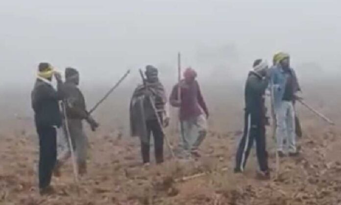 लाला अतिमी गांव में हिंसा का तांडव