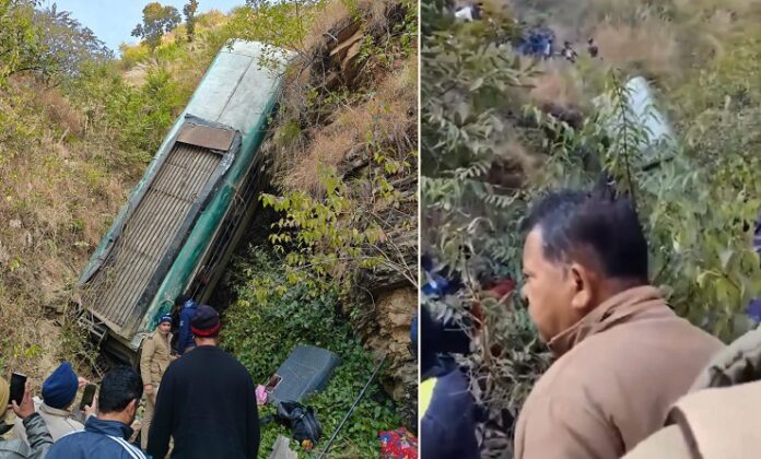 उत्तराखंड में बड़ा बस हादसा