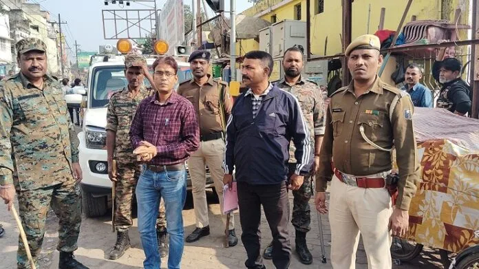 encroachment team भागलपुर में अतिक्रमण हटाओ अभियान बेअसर