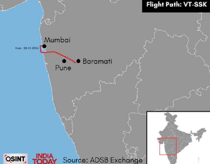 Ajit Pawar Plane Crash LIVE : अजित पवार का पार्थिव शरीर अंतिम दर्शन के लिए विद्या प्रतिष्ठान में रखा गया, अंतिम संस्कार कल Ajit Pawar Plane Crash 1