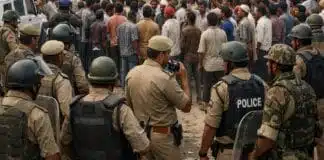 Darbhanga News : अचानक शादी के बाद गांव में बिगड़ा माहौल; कई थानों की पुलिस तैनात Darbhanga News