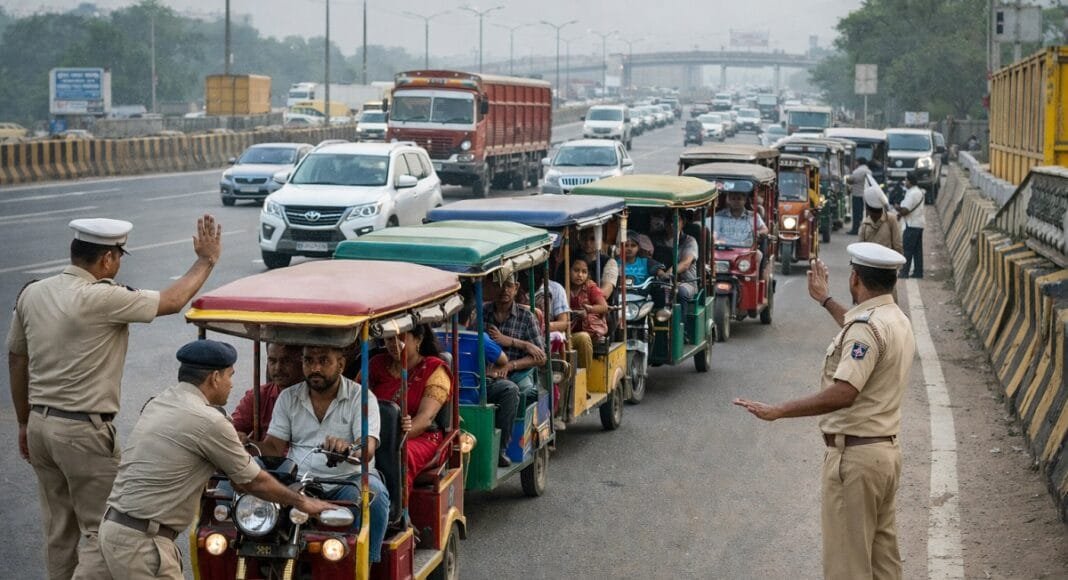 E-rickshaws