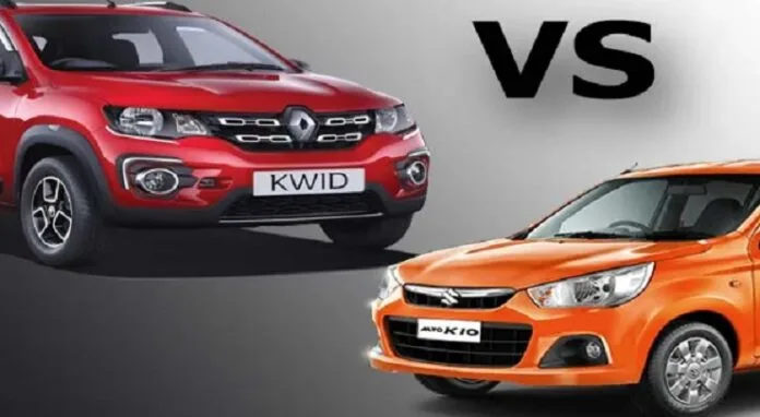 Maruti Suzuki Alto K10 vs Renault Kwid Alto K10 और Kwid की खास तुलना पढ़ें