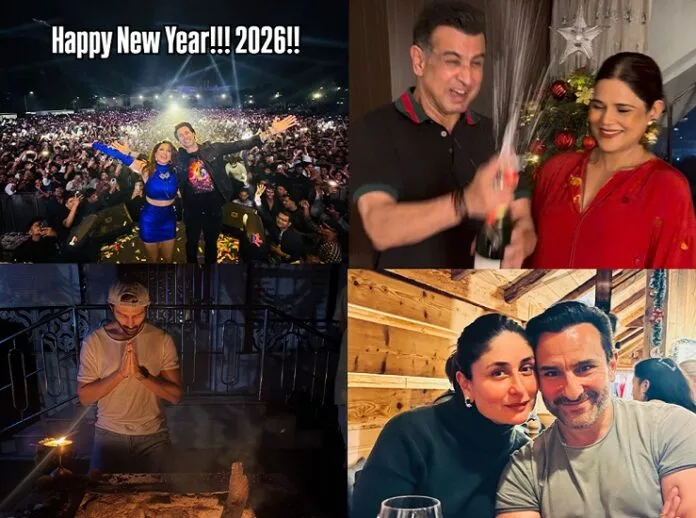 New Year 226 नये साल के रंग में रंगे सितारे