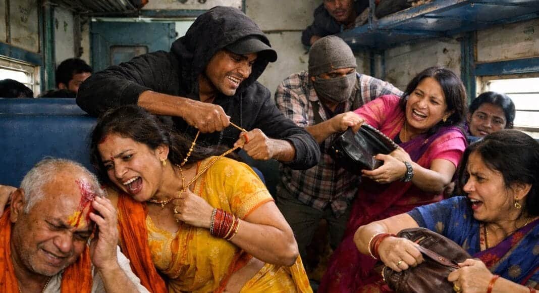 snatching in train