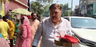 रामनवमी पर पूर्व विधायक अजीत शर्मा ने की पूजा-अर्चना, शहरवासियों को दी शुभकामनाएं भागलपुर