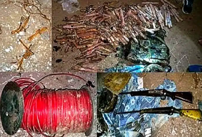 STF की छापेमारी