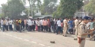 कैमूर में युवक की हत्या: आक्रोशित ग्रामीणों ने सड़क जाम कर मांगी न्याय कैमूर