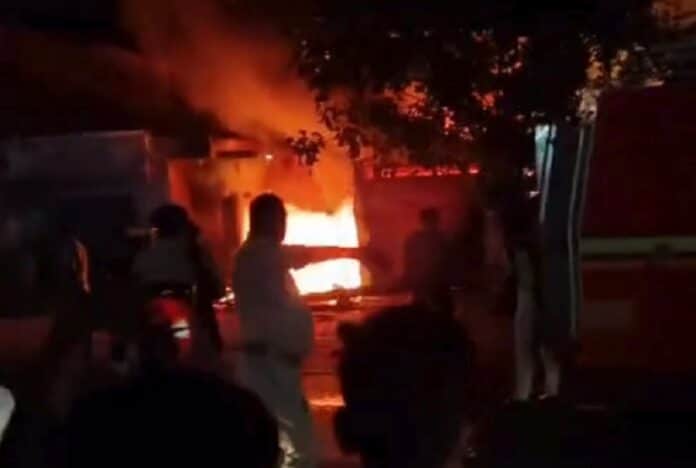 भागलपुर में आग