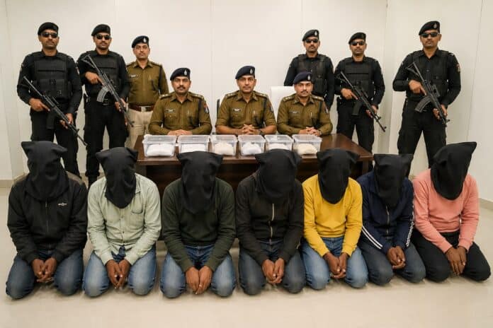 वैशाली में STF की बड़ी कार्रवाई