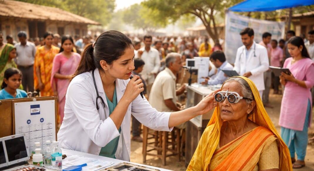 बिहार में नेत्र जांच अभियान का दूसरा चरण शुरू