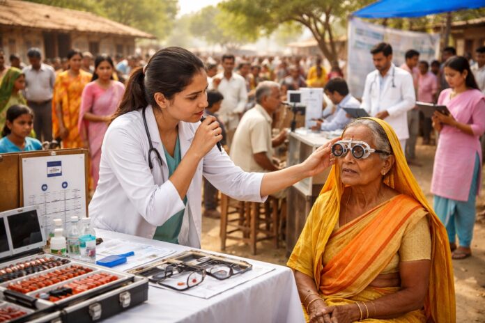 बिहार में नेत्र जांच अभियान का दूसरा चरण शुरू