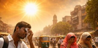 बिहार में ‘आग उगलता आसमान’, 43°C पार पारा, लू का हमला—अगले 48 घंटे और झुलसाएंगे! फिर गर्मी अपना असर दिखाएगी