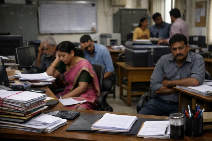 झारखंड में गहराया वेतन संकट