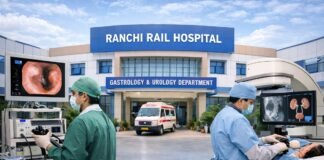 रांची रेल अस्पताल बना हाईटेक; अब गैस्ट्रो-यूरोलॉजी इलाज भी, रेफरल पर लगेगी लगाम रांची रेल अस्पताल