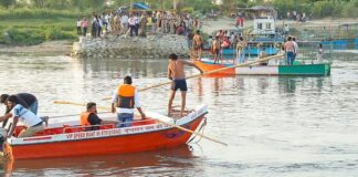 Vrindavan : यमुना में पलटी श्रद्धालुओं से भरी नाव, 10 की मौत, कई लोग लापता वृंदावन