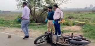 कैश वैन लूटकर भाग रहे बदमाशों से पुलिस की भिड़ंत