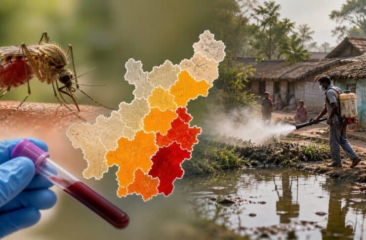 पूर्वी सिंहभूम में मलेरिया जांच अभियान