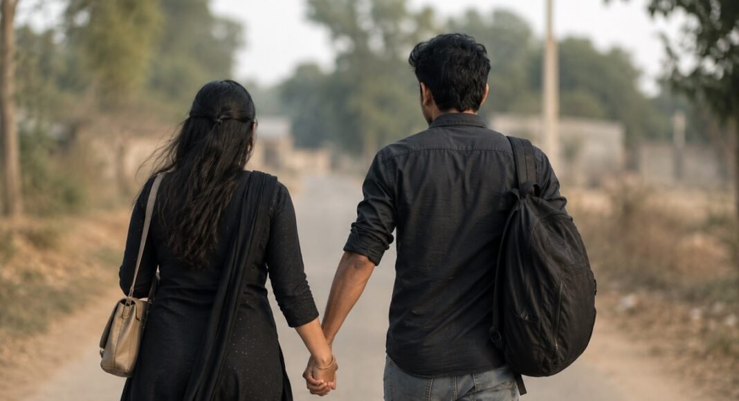 दोस्त की पत्नी संग युवक हुआ फरार
