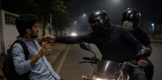 छात्र से दिनदहाड़े लूट
